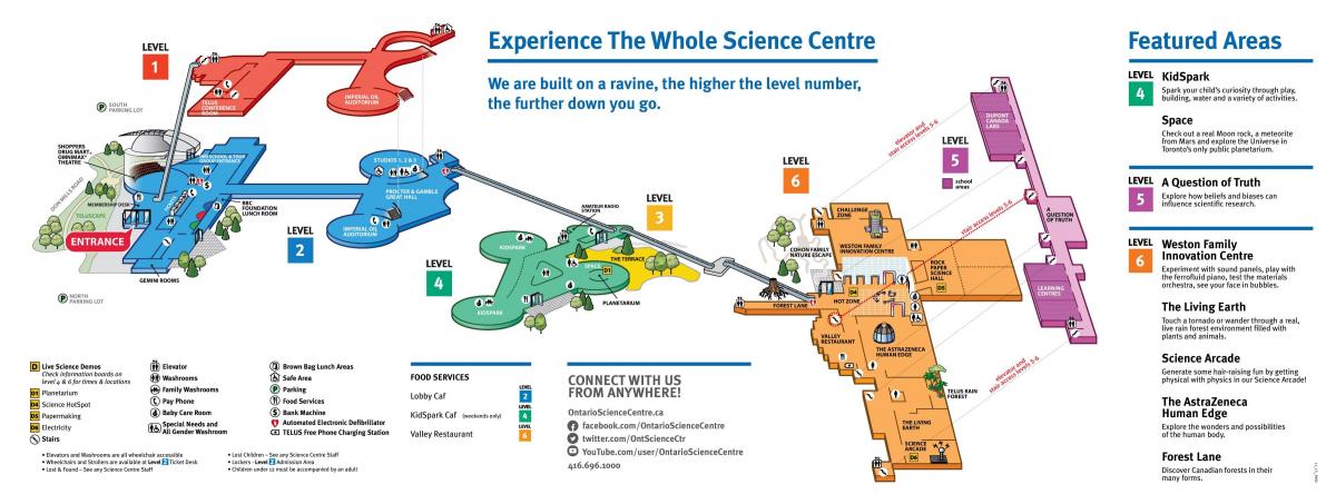 Karta u Ontariju nauka centar
