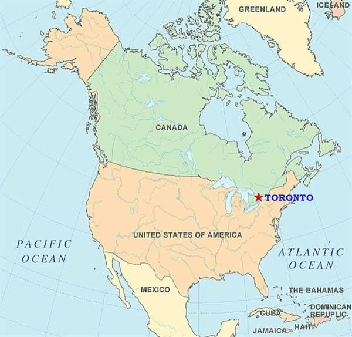 Kartu za Toronto na sjedinjenih država