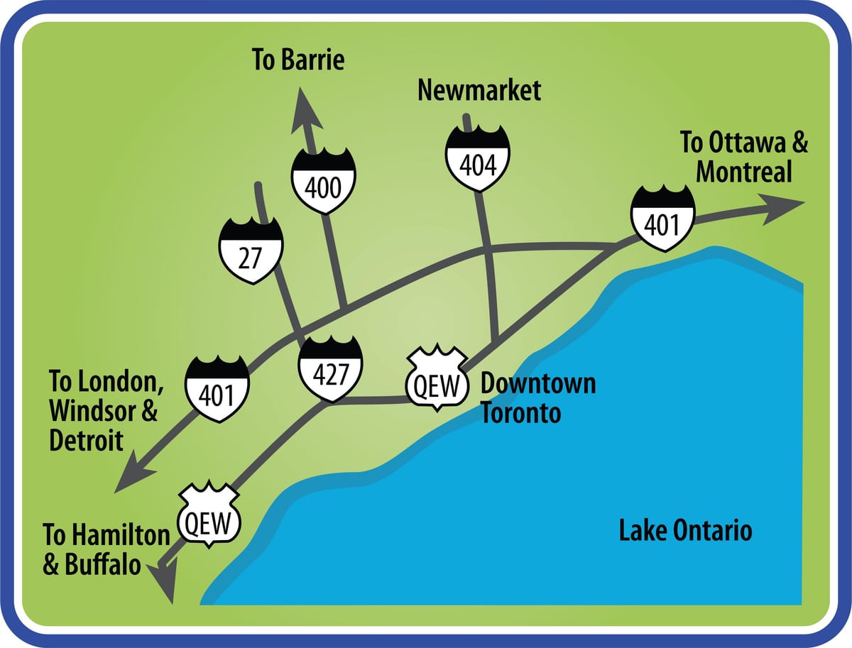 Kartu za Toronto vozi upute