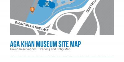 Mapa Aga Khan muzeju