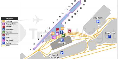 Mapa Buffalo Nijagarini aerodrom