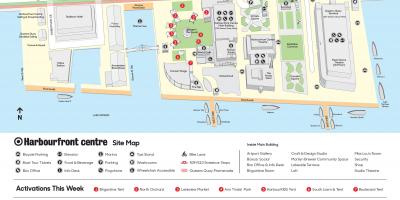 Mapa Harbourfront centar parking