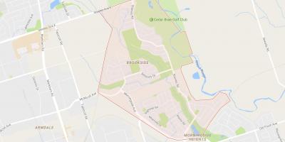 Mapa Morningsajd Visine susjedstvu Torontu