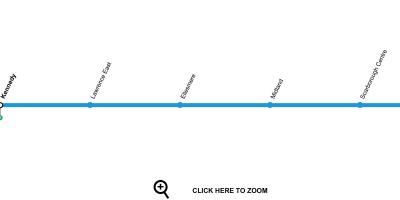 Kartu za Toronto metro liniju 3 Scarborough RT