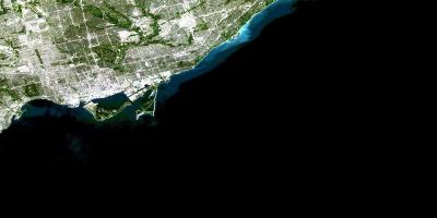 Kartu za Toronto satelit
