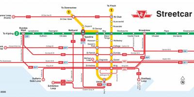 Kartu za Toronto tramvaj
