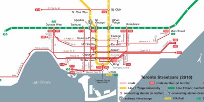 Kartu za Toronto tramvaj sustav