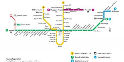 Kartu za Toronto TTC podzemnoj