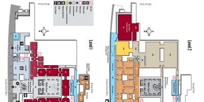 Mapa Umjetničku Galeriju u Ontariju nivo 2